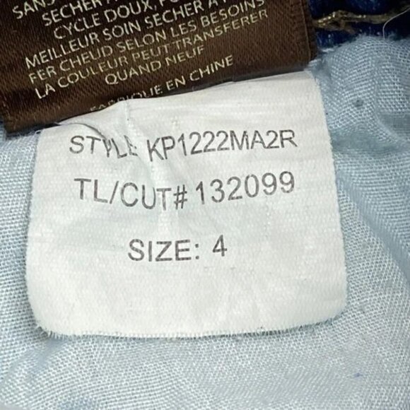 KUT From The Kloth Blue Jeans Women's 4 Carlo Ankle Skinny Raw Hem Medium Wash - Picture 9 of 15